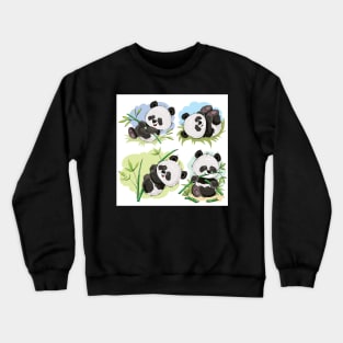 panda animal Crewneck Sweatshirt